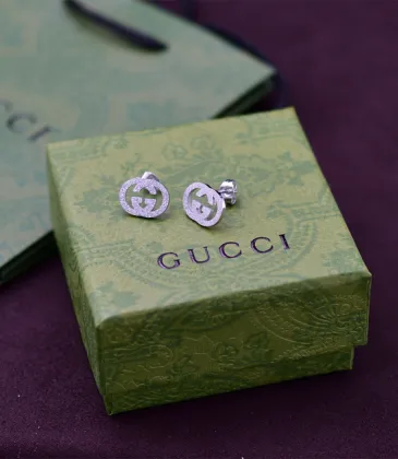 Brand G Heritage Gold Studs Classic Interlocking G Design earring #A52293