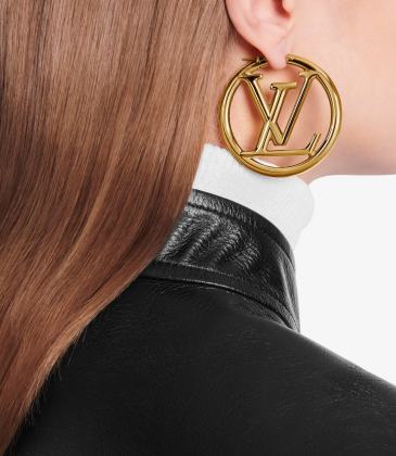 Louis Vuitton Louise Hoop Earrings 33mm #99116688