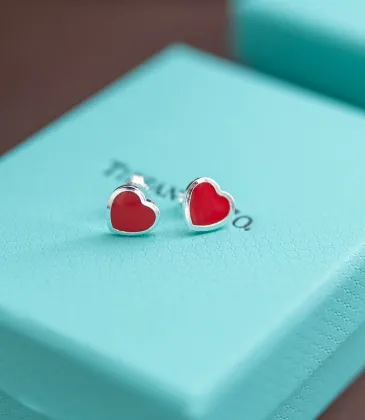 Tiffany Cute Heart Stud Earrings   Colorful Everyday Jewelry for Women #A52309