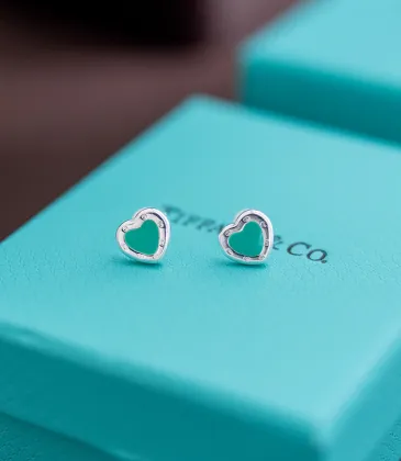 Tiffany Cute Heart Stud Earrings   Colorful Everyday Jewelry for Women #A52310