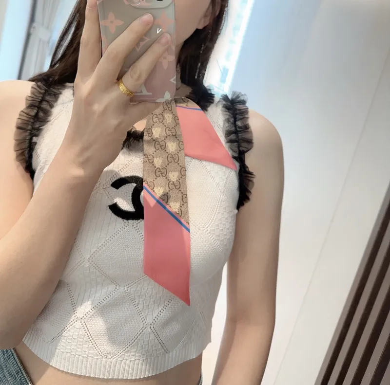Gucci Scarf Small scarf decorate the bag scarf strap #A48604