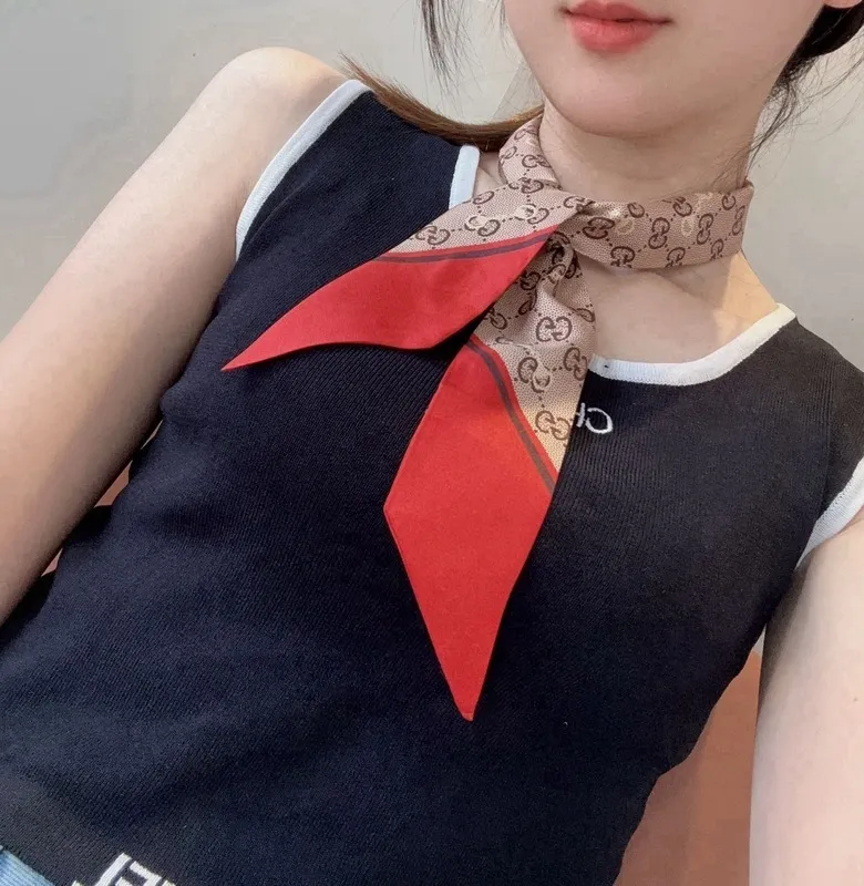 Gucci Scarf Small scarf decorate the bag scarf strap #A48606