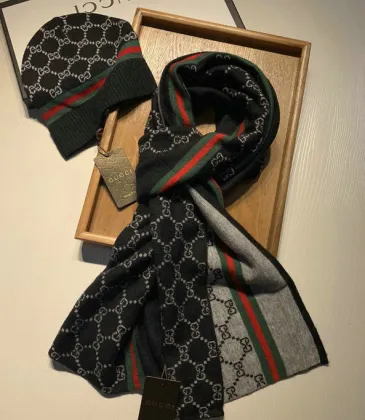 Brand G Wool knitted Scarf and cap #999909605