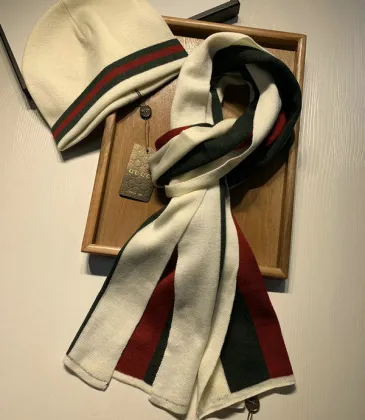 Brand G Wool knitted Scarf and cap #999909609