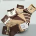 CHANEL socks Five pairs per box #A51559