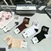Chanel socks Five pairs per box #A51564