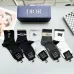 Dior socks Five pairs per box #A51562