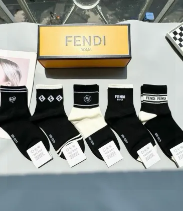 Fendi socks Five pairs per box #A51561