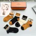 Hermes socks Five pairs per box #A51554
