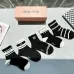 Miumiu socks Five pairs per box #A51573