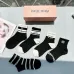 Miumiu socks Five pairs per box #A51573