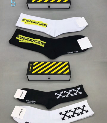 OFF WHITE socks (2 pairs) #9109388