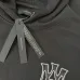 AMIRI Black Hoodie With Bold White Hollywood Logo And Ornate Emblem #A54289