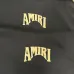 AMIRI Black Hoodie With Large Back Gold Logo And Ornate Design Elements #A54286