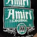 AMIRI Black Hoodie With Retro Lounge Graphic And Hollywood CA Details #A54288