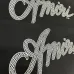 AMIRI Black Hoodie With Signature Script Logo For Timeless Streetwear Style #A54290