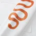 AMIRI Black/White Hoodie With Bold Logo And Orange Graphic Sleeves For Streetwear Style #A54282