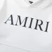 AMIRI Black/White Hoodie With Bold Logo And Orange Graphic Sleeves For Streetwear Style #A54282