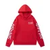 AMIRI Hoodie With Bone Graphic Sleeves And Hollywood CA Logo For Bold Street Style Red/Blue/Grey/Black #A54283