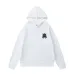 White/Black/Red AMIRI Hoodie With Bold Back Logo For Stylish Casual Outfits #A54407
