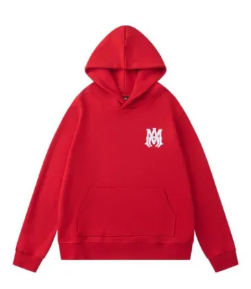 White/Black/Red AMIRI Hoodie With Bold Back Logo For Stylish Casual Outfits #A54407