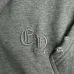 Chrome Hearts Gray Gradient Hoodie With Embroidered Logo Trendy Luxury Streetwear Piece #A54372