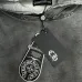 Chrome Hearts Gray Gradient Hoodie With Embroidered Logo Trendy Luxury Streetwear Piece #A54372