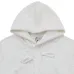 Dior White Textured Hoodie With Signature Pattern For Sophisticated Casual Style #A54274