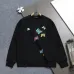 Louis Vuitton Black Crew Neck Sweatshirt with Colorful Butterfly Embroidery #A54354