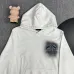 Louis Vuitton Hoodie With Denim LV Logo Embroidery And Faded Effect Trendy Luxury Streetwear #A54370