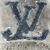 Louis Vuitton Hoodie With Denim LV Logo Embroidery And Faded Effect Trendy Luxury Streetwear #A54370