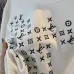 Louis Vuitton Mens Black Crew  Neck Sweatshirt with Colorful Monogram Patterns #A54400