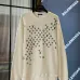 Louis Vuitton Mens Black Crew  Neck Sweatshirt with Colorful Monogram Patterns #A54400