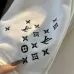 Louis Vuitton Mens Black Crew  Neck Sweatshirt with Colorful Monogram Patterns #A54400