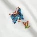 Louis Vuitton White Crew Neck Sweatshirt with Colorful Butterfly Embroidery #A54353