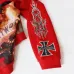 Godspeed Red/Black Hoodie With Hollywood Graphic And Intricate Back Design #A54413