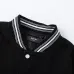 AMIRI Black And White Varsity Jacket With Hollywood Embroidered Logo For Trendy Streetwear #A54285