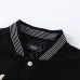 AMIRI Black Varsity Jacket With Intricate Embroidered Logos And Musical Note Accents #A54284