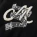 AMIRI Black Varsity Jacket With Intricate Embroidered Logos And Musical Note Accents #A54284