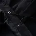 Burberry Men's Black Hooded Windbreaker Jacket with Brand Emblem #A54306