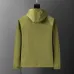 Burberry Stylish Olive Green Hooded Windbreaker Jacket with Brand Detailing #A54305