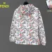 Fendi Designer Floral   Logo Print Windbreaker - Unisex Sun Protection Jacket #A53154