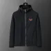 Fendi Men's Hooded Windbreaker Jacket with Embroidered Logo #A54234