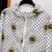 Gucci Luxury Brand Signature Pattern Hooded Jacket - Lightweight UV Protection #A53153
