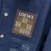 Loewe Denim Designer Jacket Black/Blue #A53771