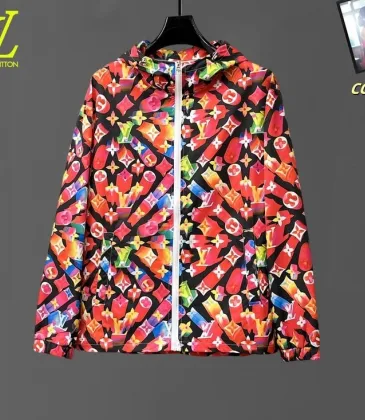 Designer Louis Vuitton Style UV Protection Jacket   Lightweight &amp; Hooded #A53157