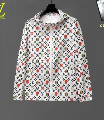 Designer Louis Vuitton Style UV Protection Jacket   Lightweight &amp; Hooded #A53158