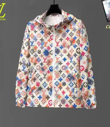Designer Louis Vuitton Style UV Protection Jacket   Lightweight &amp; Hooded #A53159