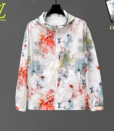 Designer Louis Vuitton Style UV Protection Jacket   Lightweight &amp; Hooded #A53163