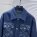 Louis Vuitton Jackets for Men Black/Blue #A53767
